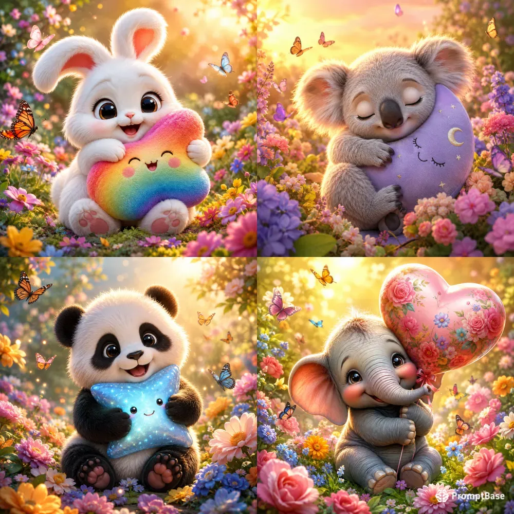 Cute Inspirational Character Art Packs 1