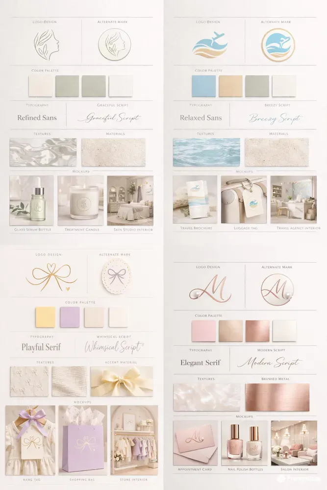 Brand Kit Presentation Boards