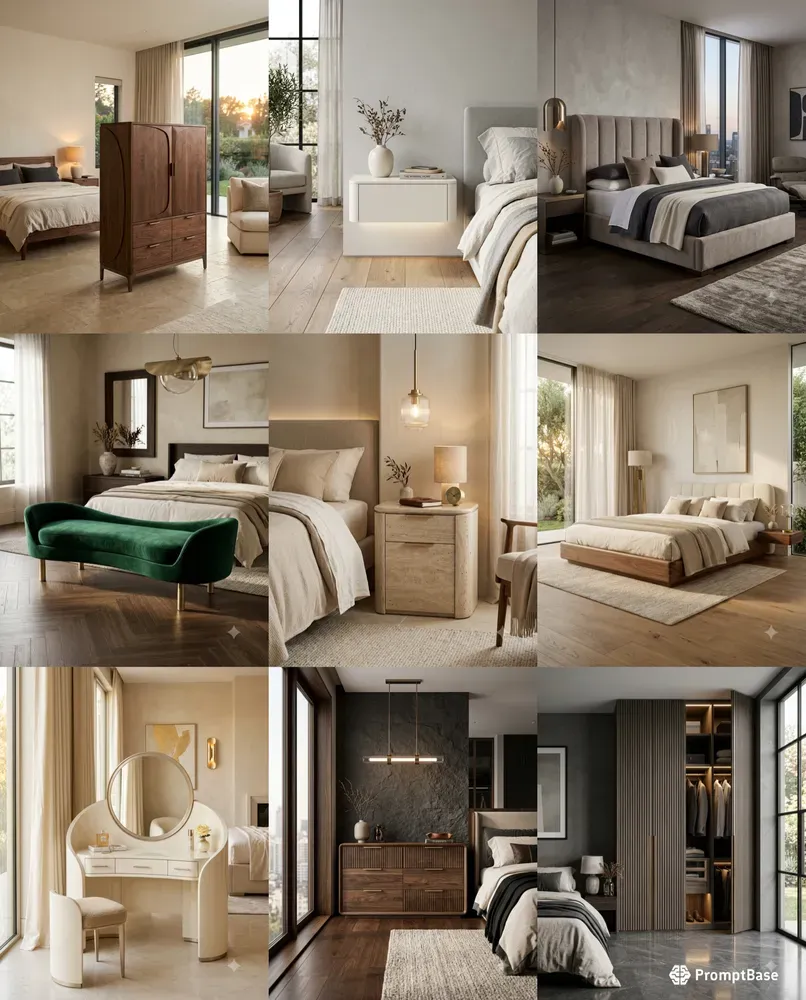 Luxury Bedroom Furniture Ads