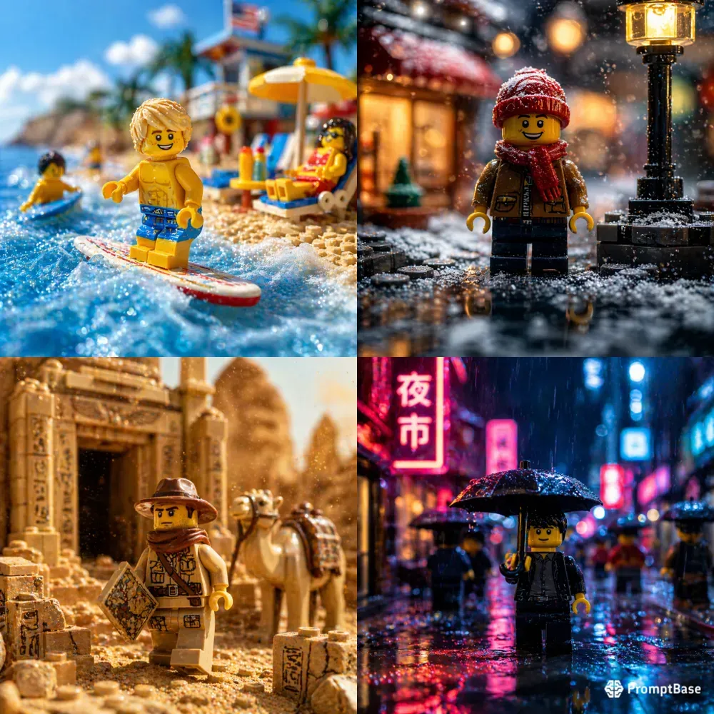 Lego Macro Photography Instagram 8K