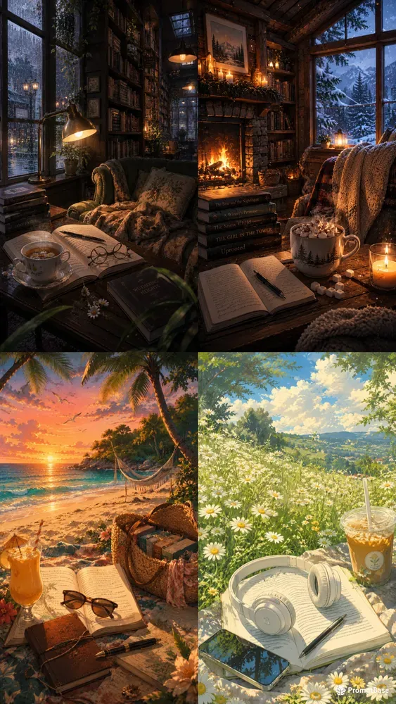 Lofi Anime Study Backgrounds