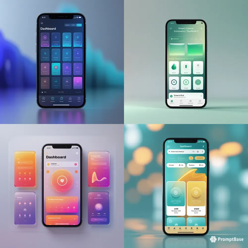 Ultimate Glassmorphism UIux Mobile Apps