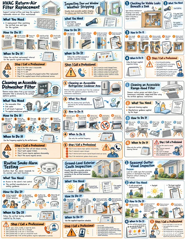 Home Maintenance Guide Generator