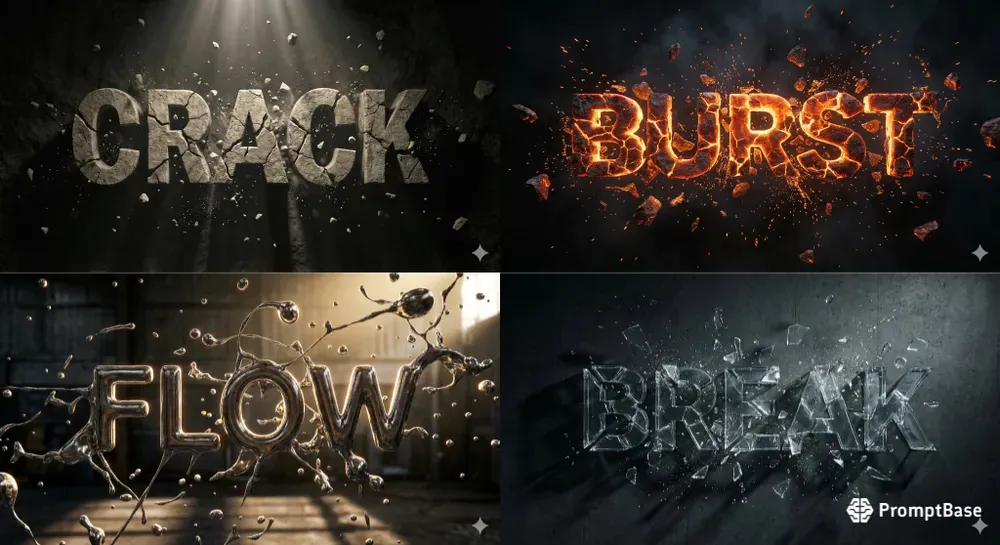 Time Frozen Action Logo Generator