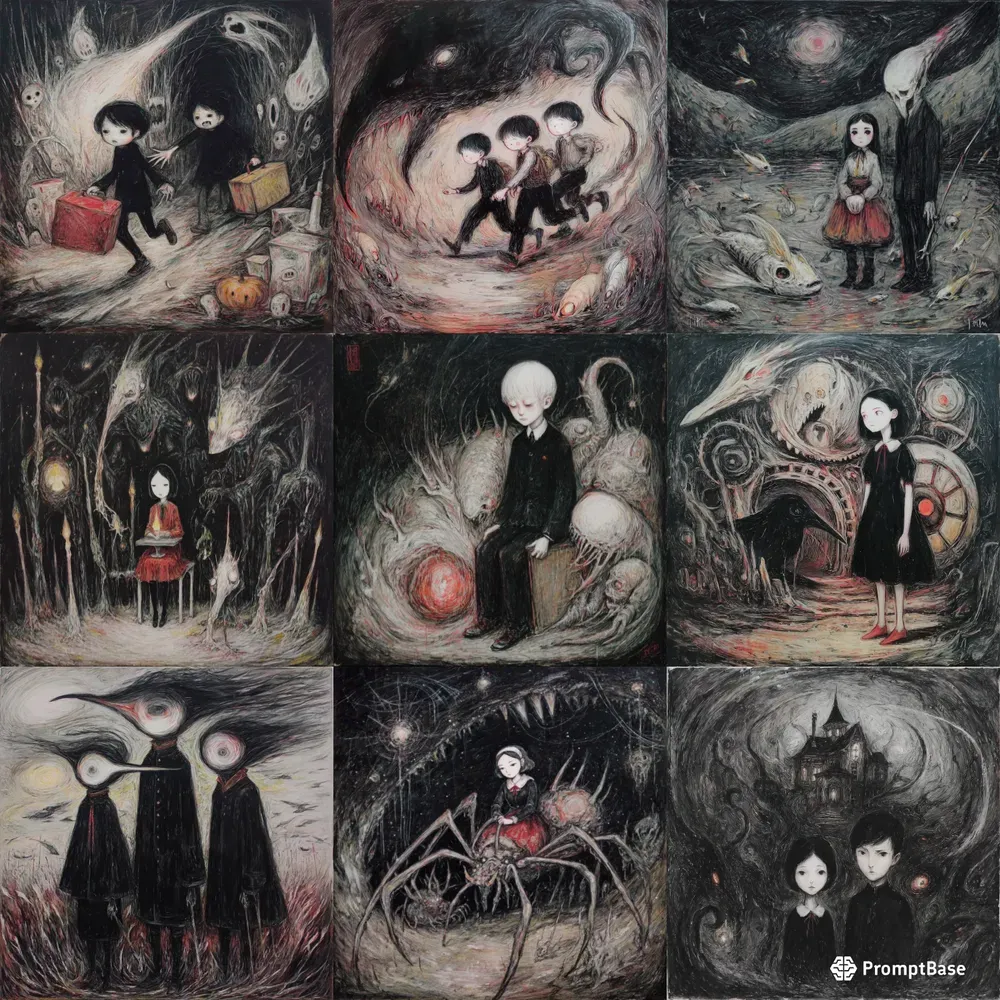 Dark Porcelain Nightmares