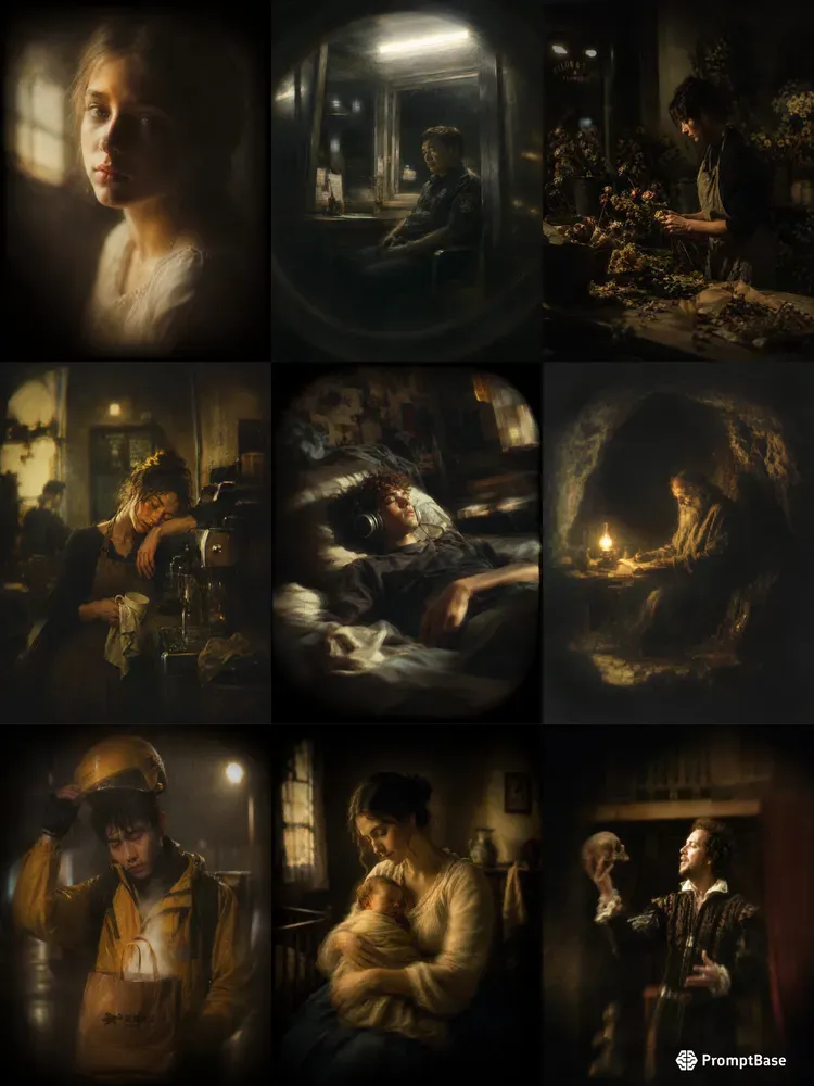 The Soft Luminous Portraits