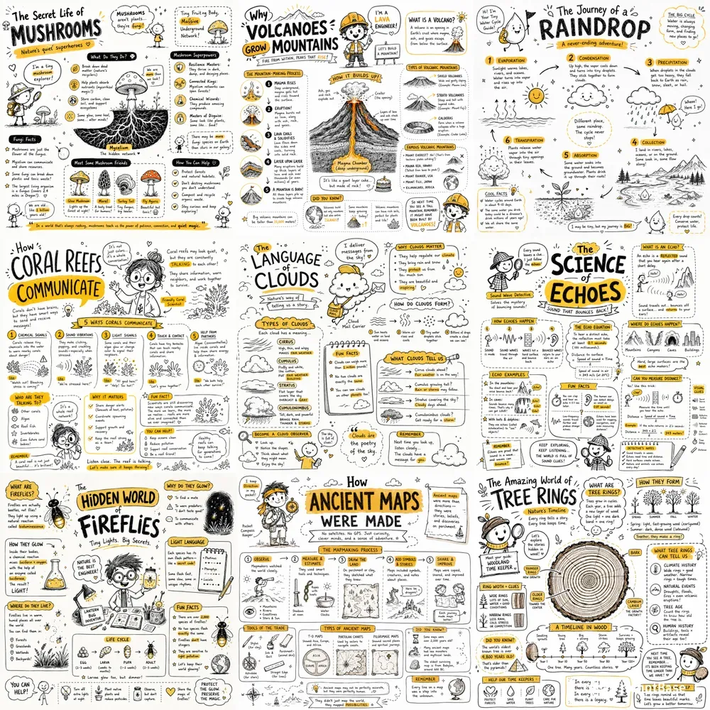 Creative Sketchnote Infographics