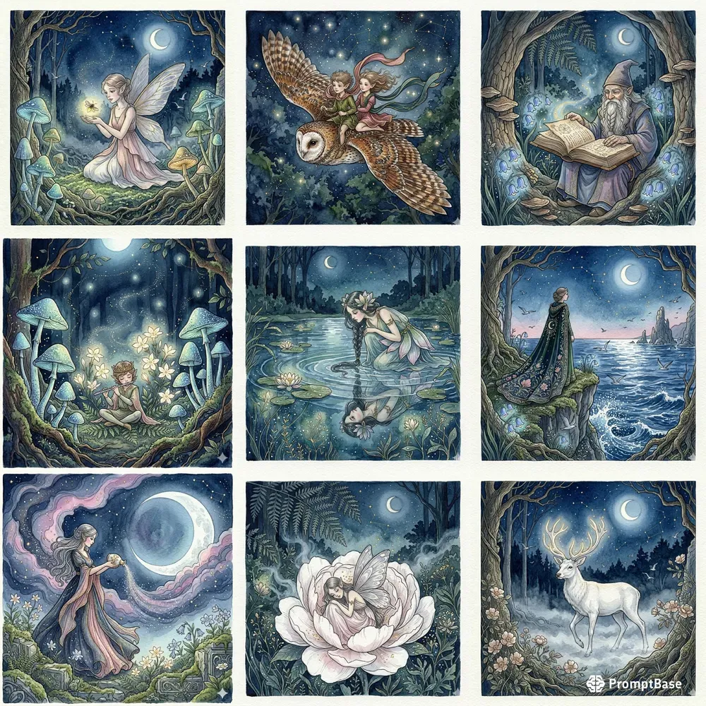 Golden Age Fairy Tale Illustrations