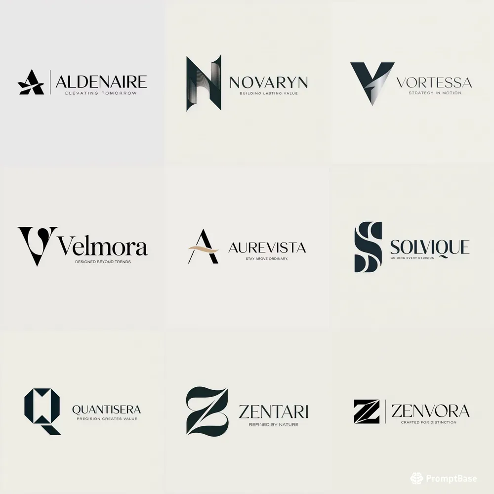 Executive Monogram Logos