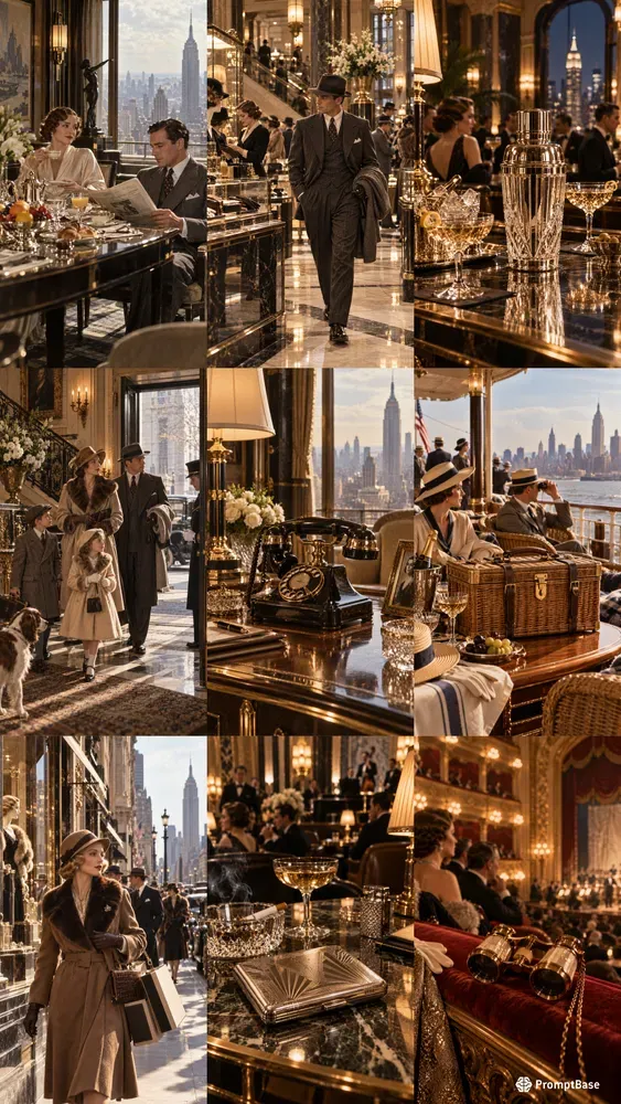 1930s Elite New York Daily Life