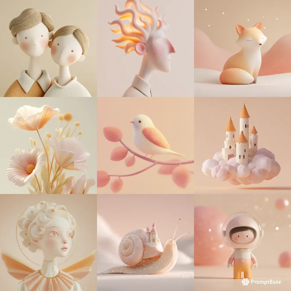 Kawaii Dream Character Art