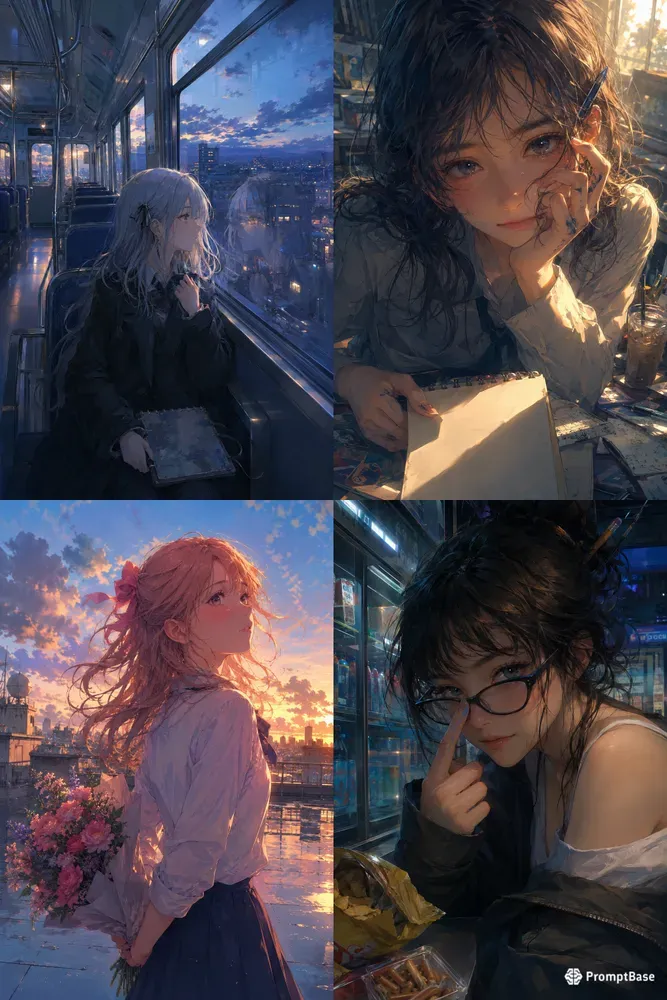 Anime Girl Character Stories