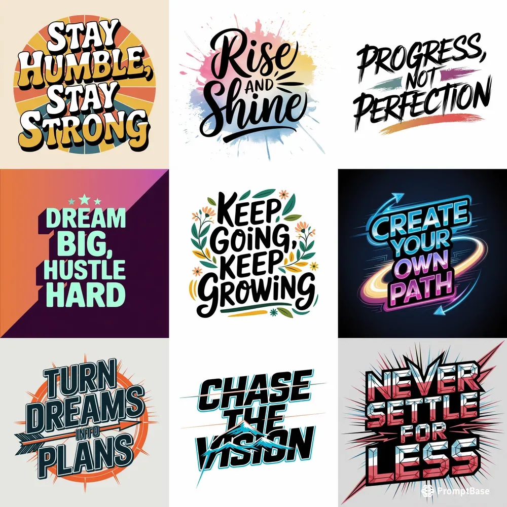 Stylish Uplifting Tshirt Designs