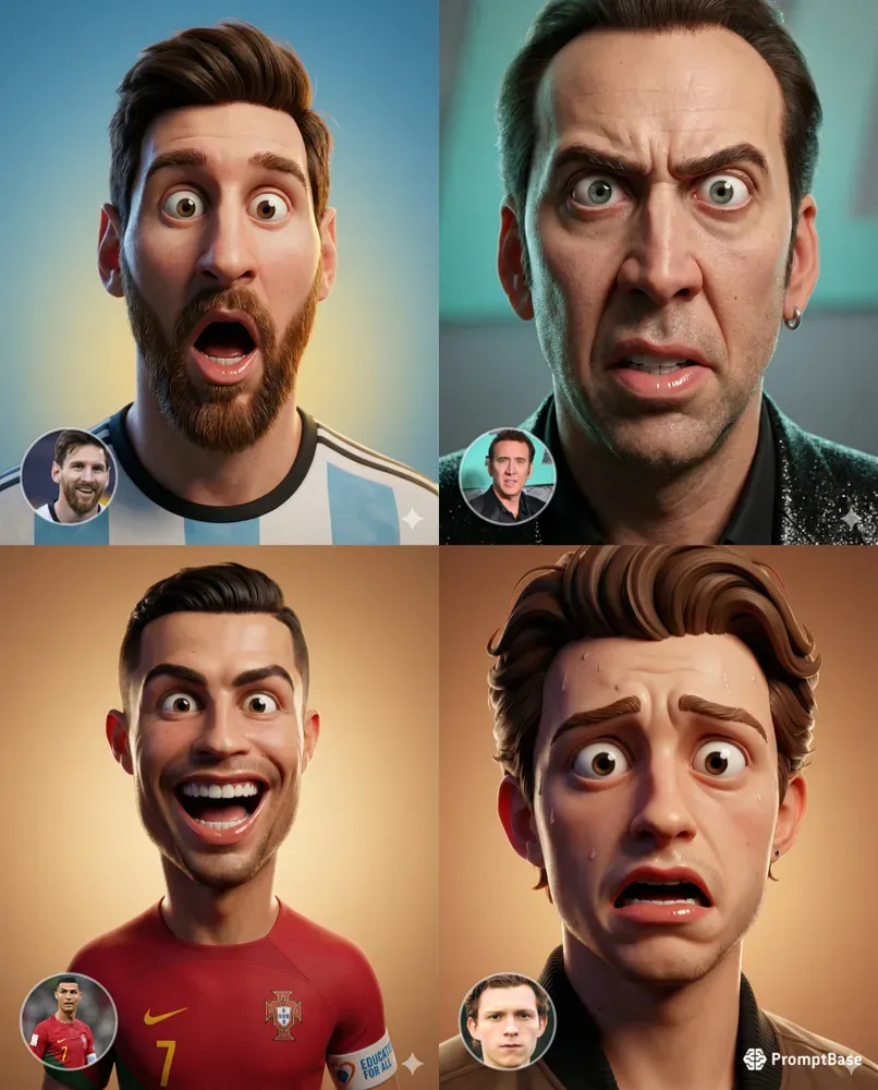 Cartoonify Realistic Animated Portraits