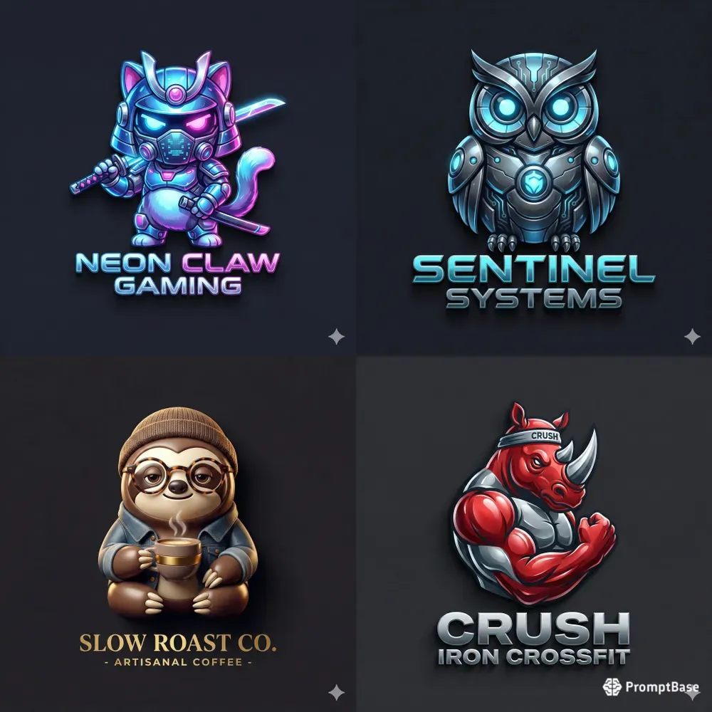 Luxury 3D Mascots For Brands Esports