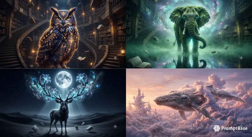 Animal Spirit Guides Archetypal Art