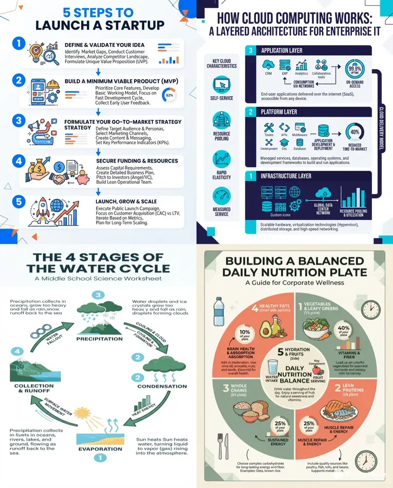 Professional Infographic Design Prompts