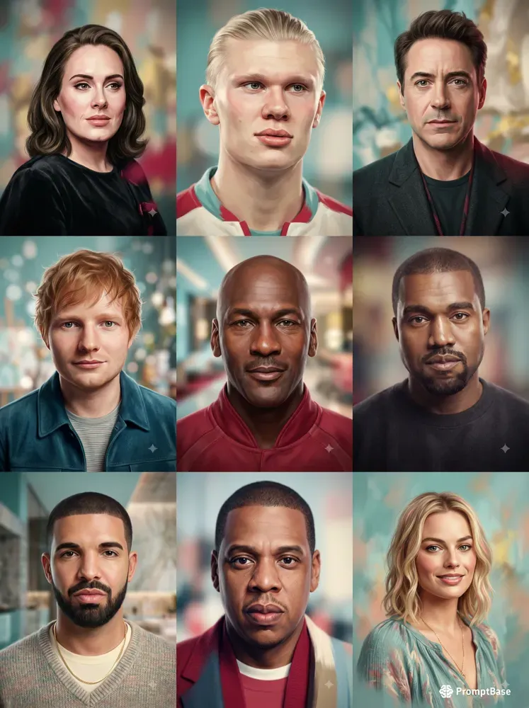 Smooth Digital Painting Portraits