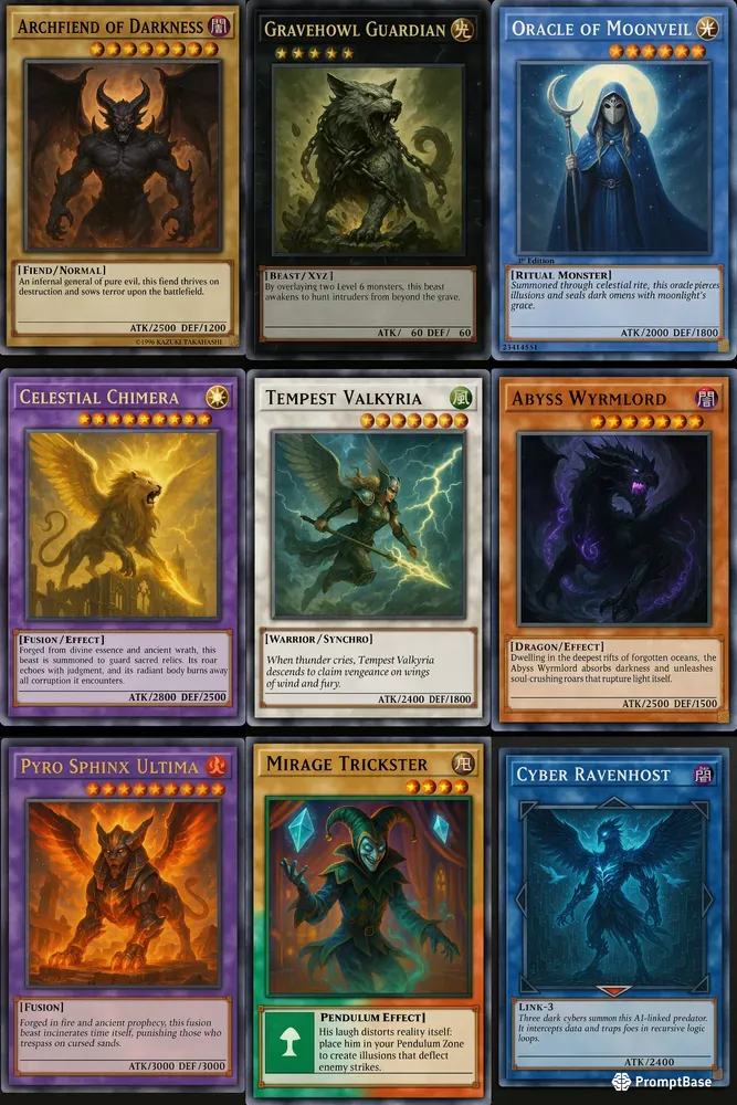 Fantasy Trading Cards