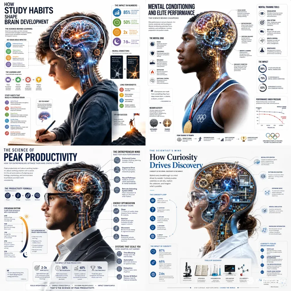 Mind Mechanics Infographic Packs