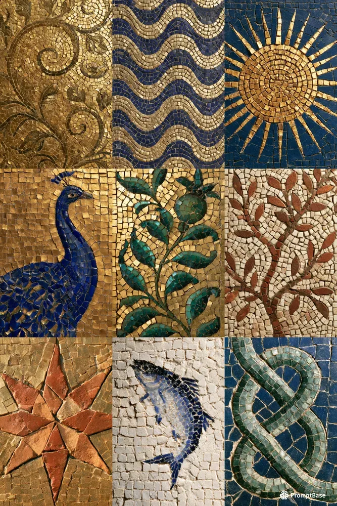 Gold Tesserae
