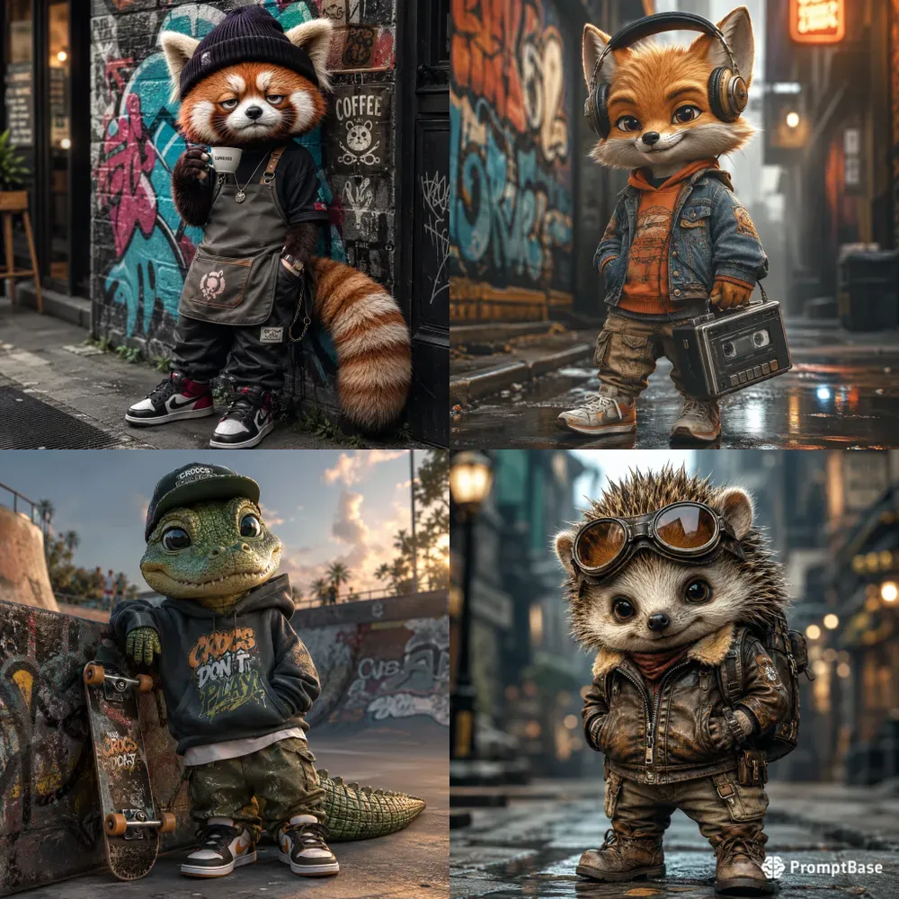 Urban Rebel Chibi Creatures Cinematic