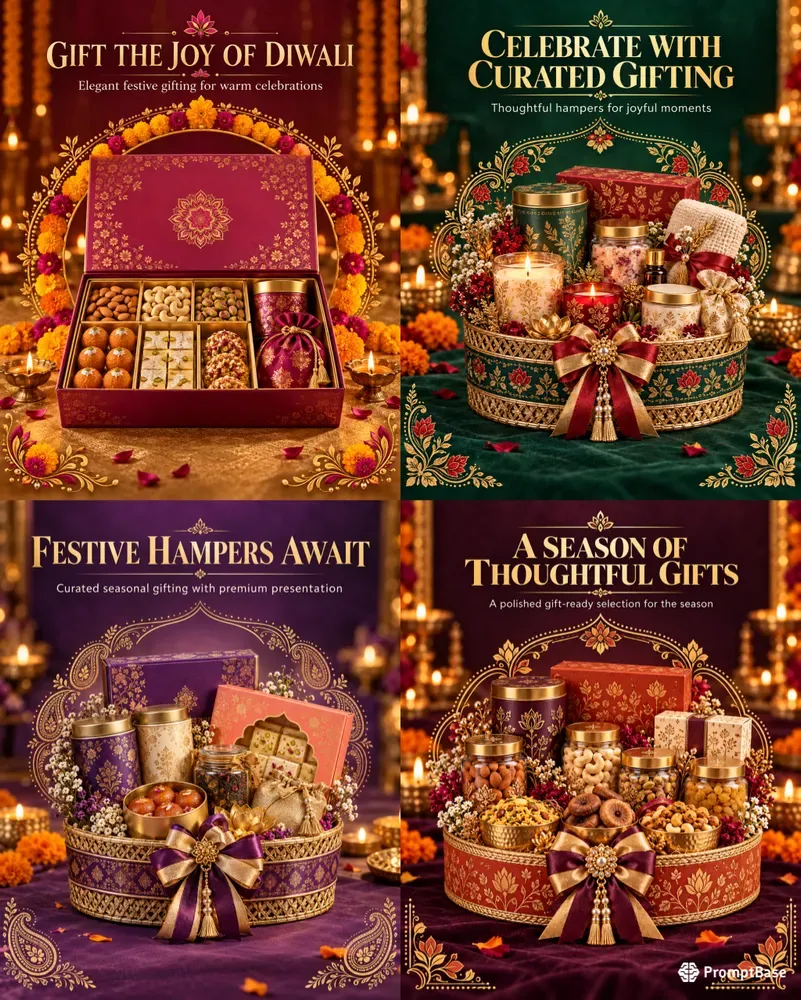 Festive Diwali Hamper Ad Generator