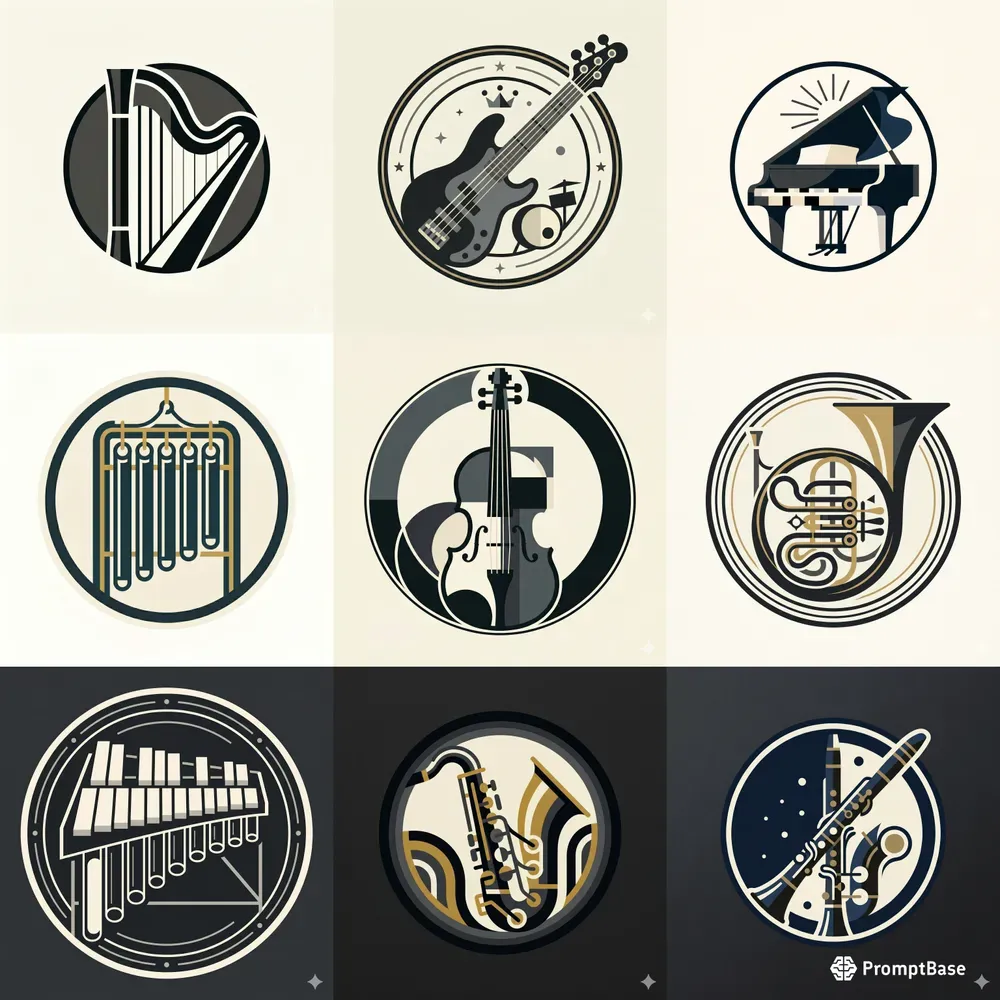 Modern Instrument Emblems