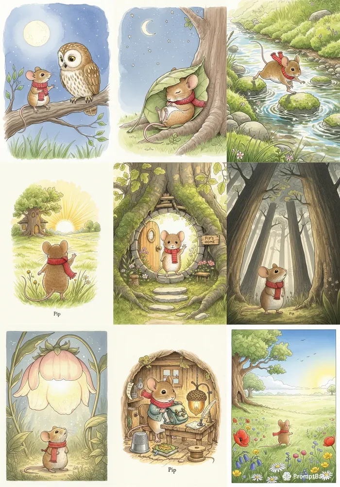 Consistent Childrens Book Illustrators