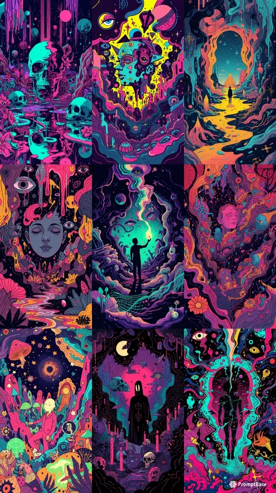 Dreamlogic Psychedelic Illustrations Pro