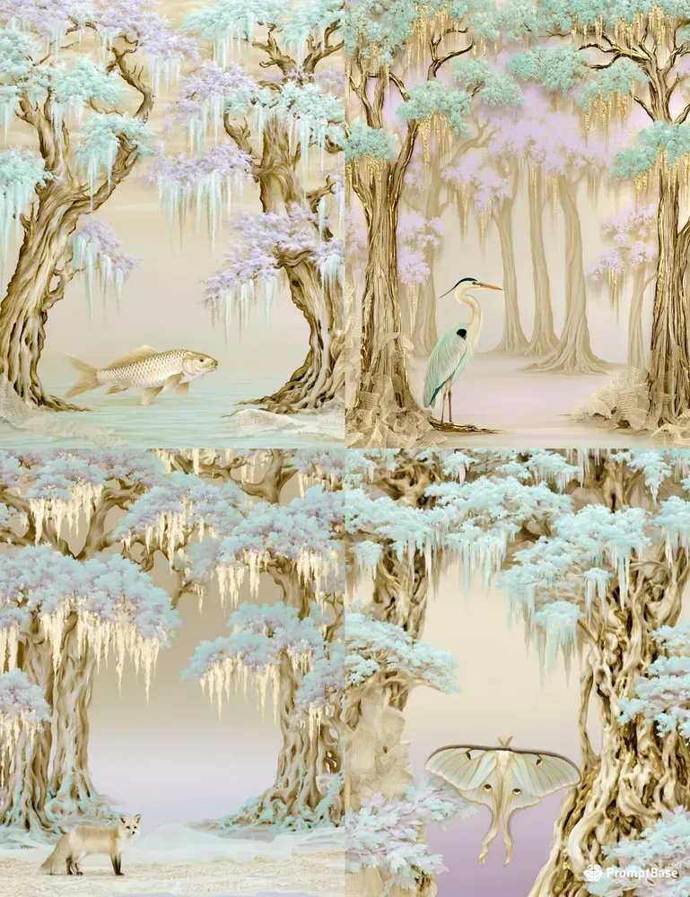 Ethereal Forest Sanctuary Junk Pages