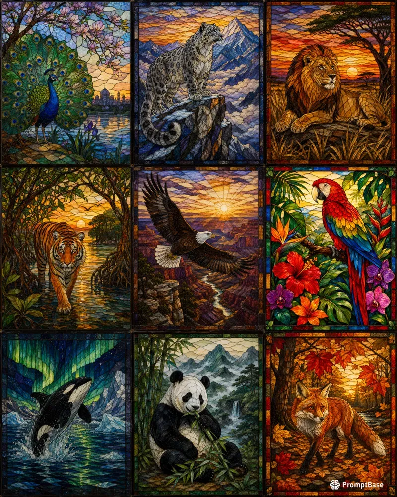 Tiffany Stained Glass Art