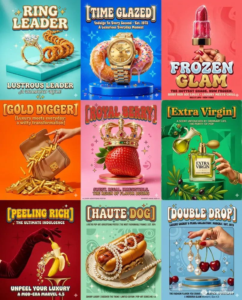Retro Luxury Pun Generator