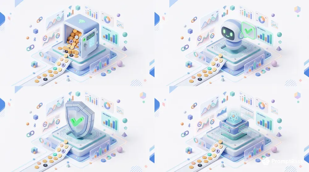 3D Minimalist Hero Image Websites