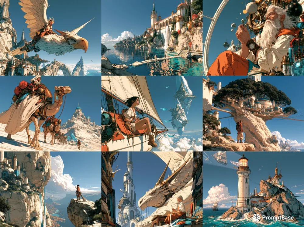 Epic Scifi Fantasy Odysseys