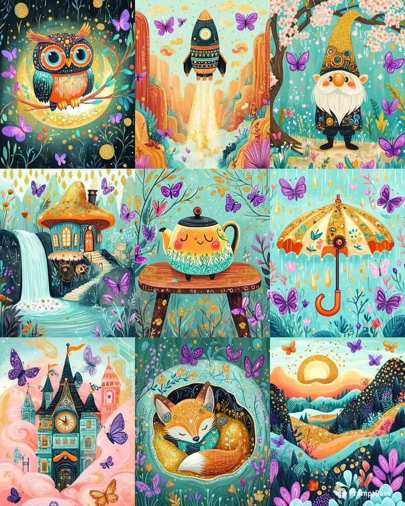 Magical Illustrations For Fairy Tales