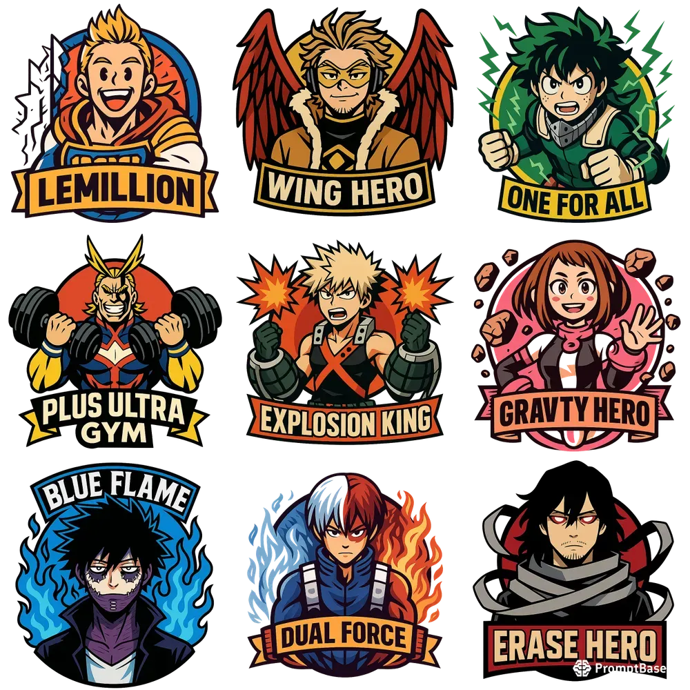 My Hero Academia Shirt Designs