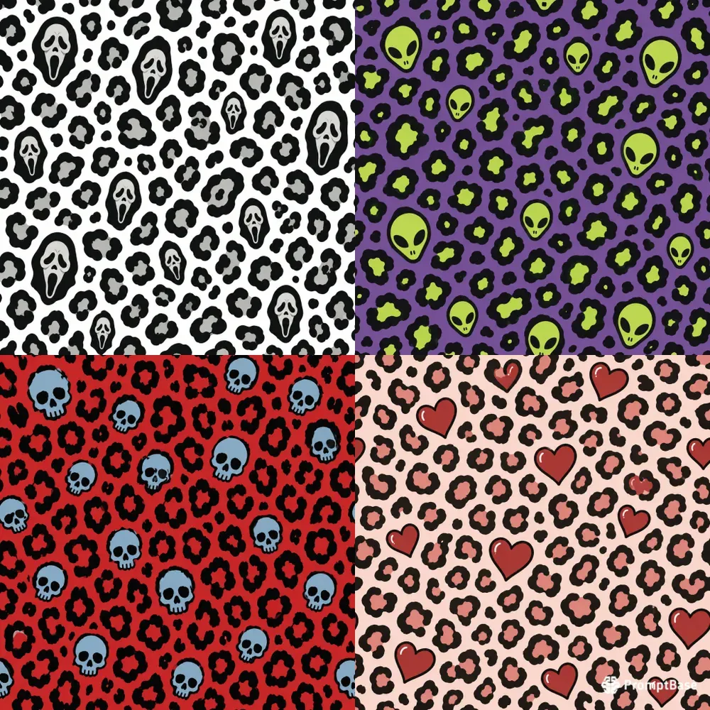 Subversive Comic Animal Patterns
