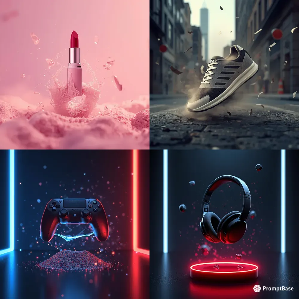 Antigravity Floating Product Ads Ai
