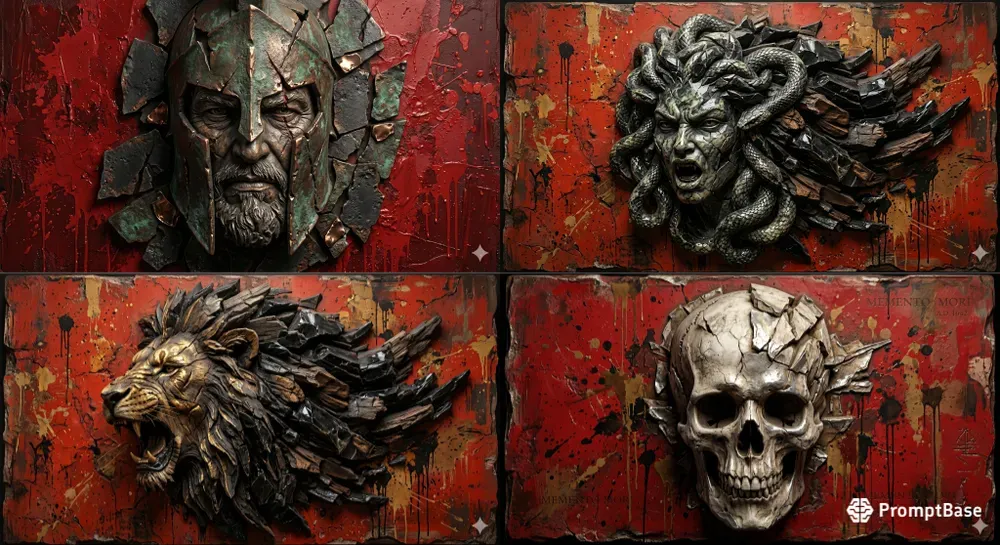 Tactical Relief 3D Impasto Sculptors