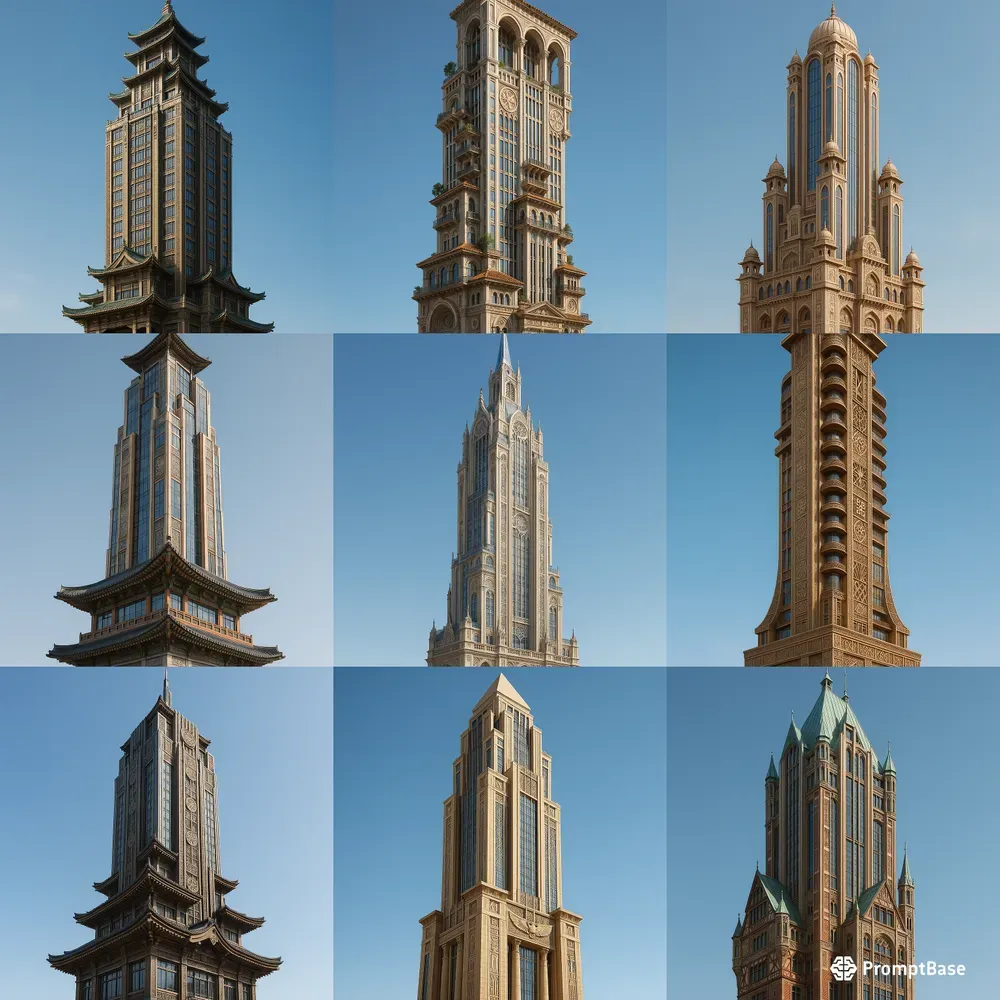 Skyscrapers In Countries Architecturals