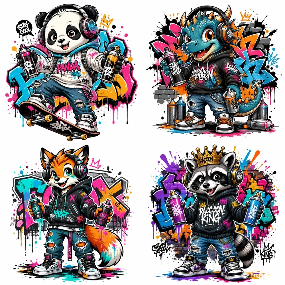 Urban Graffiti Mascots