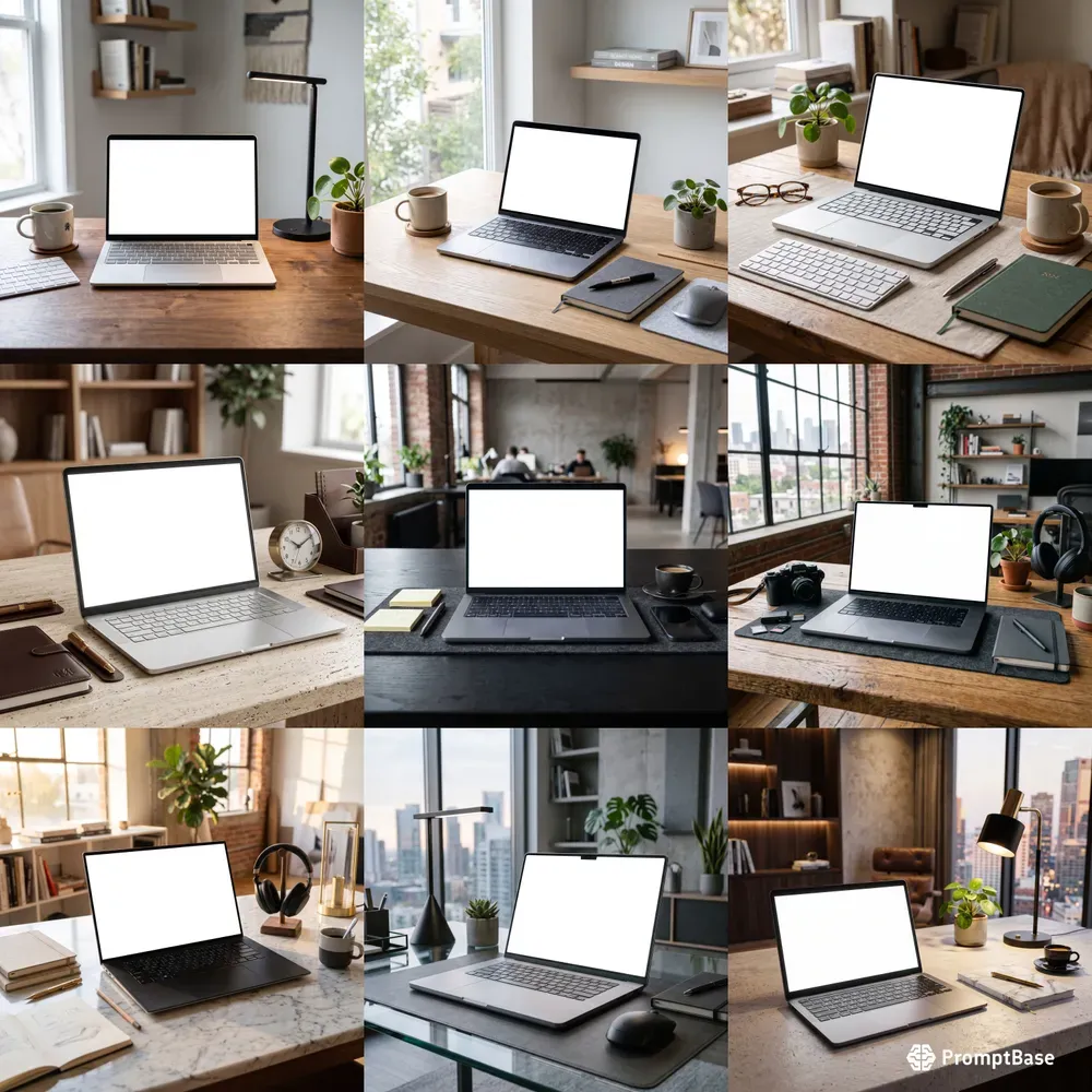 Premium Laptop Mockups Pro