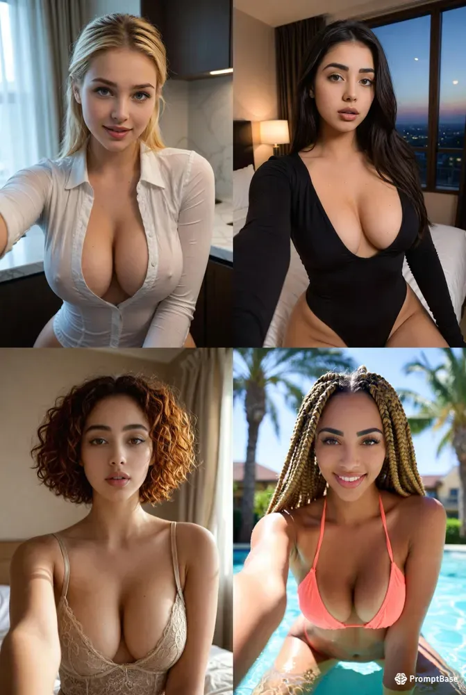 Irresistible Selfie Girls