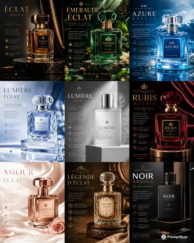 Luxury Perfume Ad Creators
