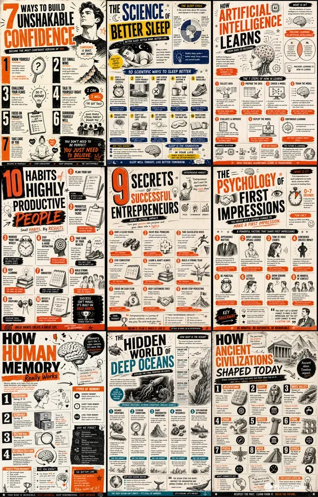 Vintage Infographic Poster Creators