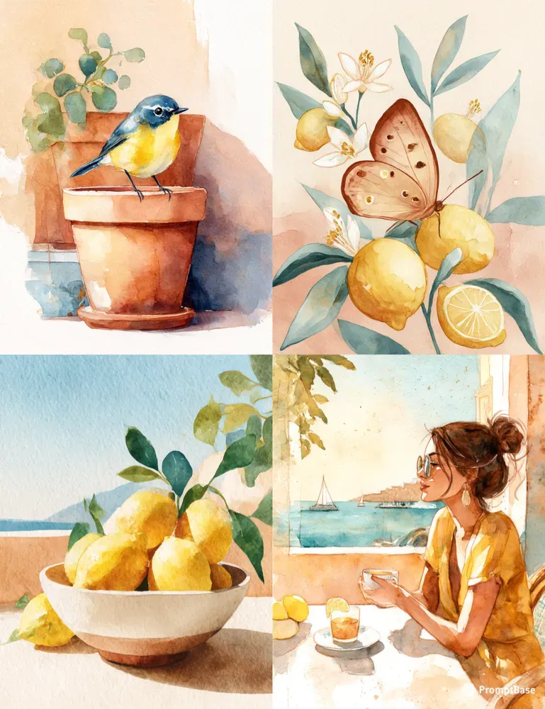 Sunwashed Mediterranean Junk Journals