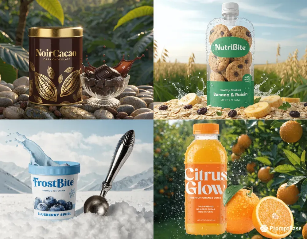 Premium Food Packaging In Nature Bgs
