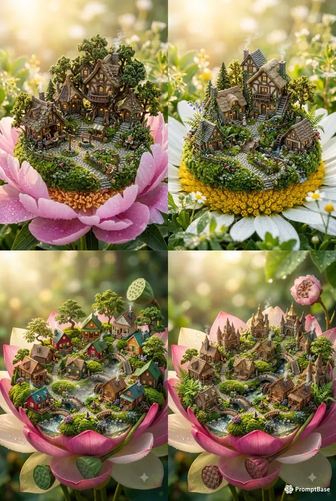 Miniature Bloom Worlds