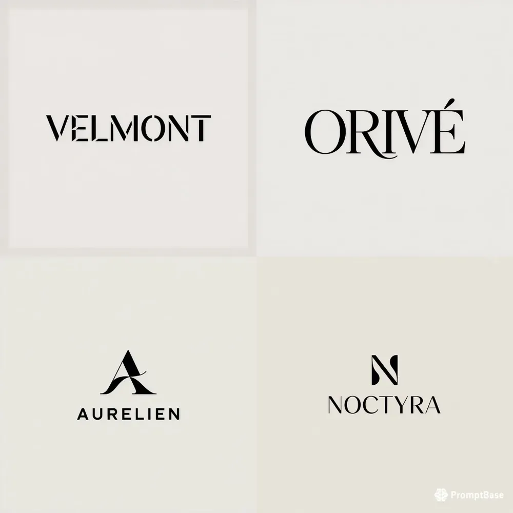 Luxury Elegant Brand Logo Makers